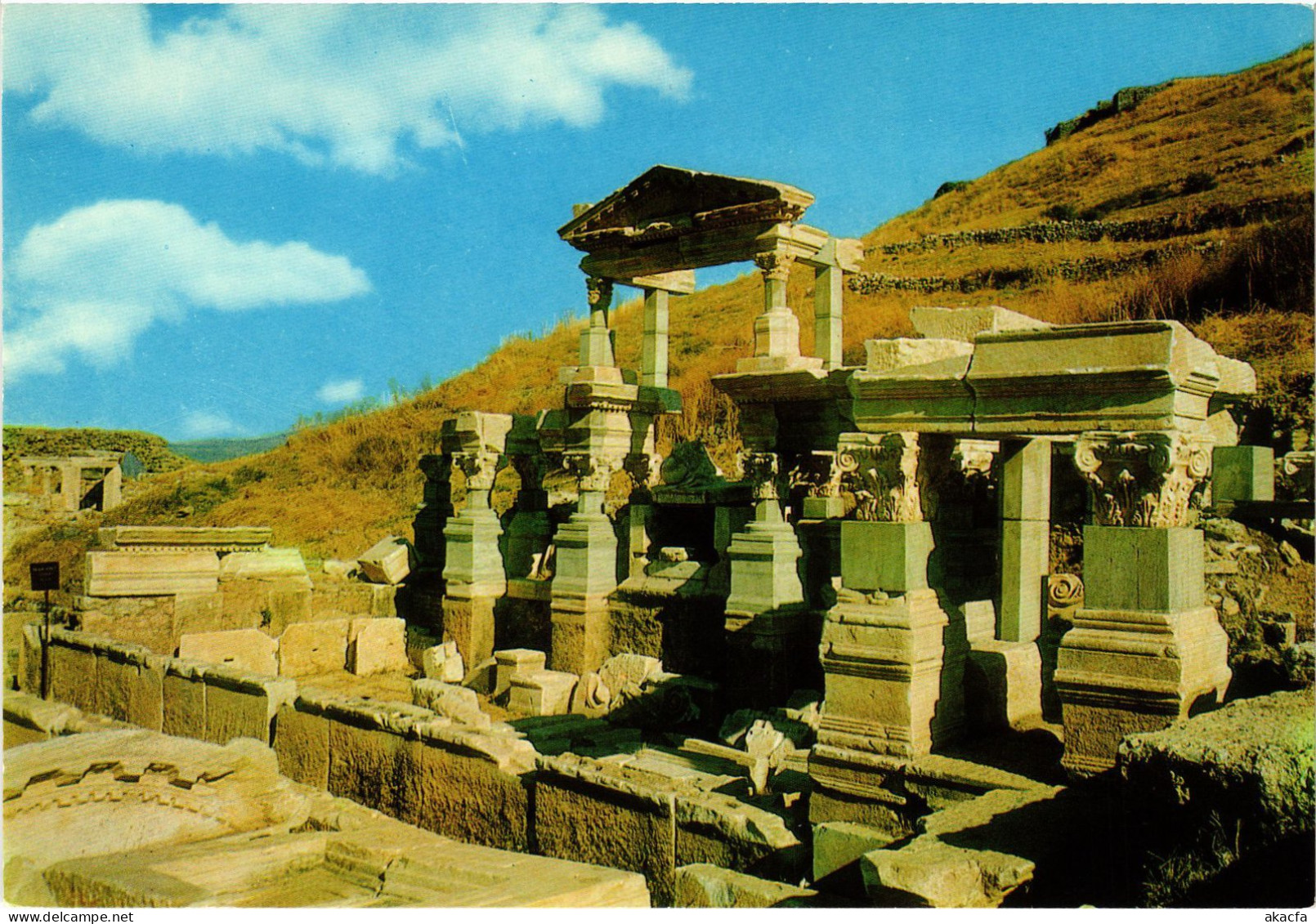 CPM AK Ephesus Fontaine De Trayan TURKEY (1403476) - Turquie