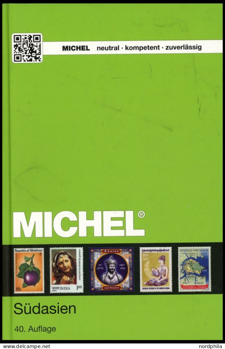 PHIL. KATALOGE Michel: Übersee Band 8, Südasien 2016, Teil 1, Alter Verkaufspreis: EUR 84.- - Philatélie Et Histoire Postale