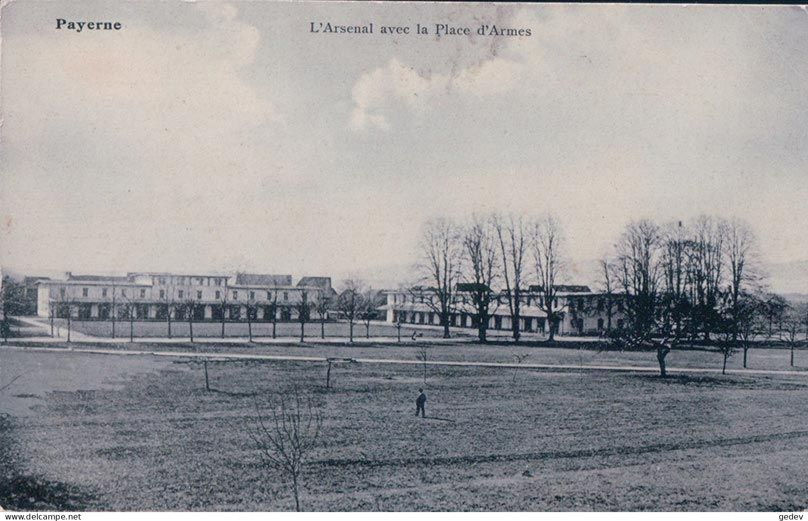 Armée Suisse, Payerne VD, Place D'armes Et Arsenal (14.9.1908) - Casernes