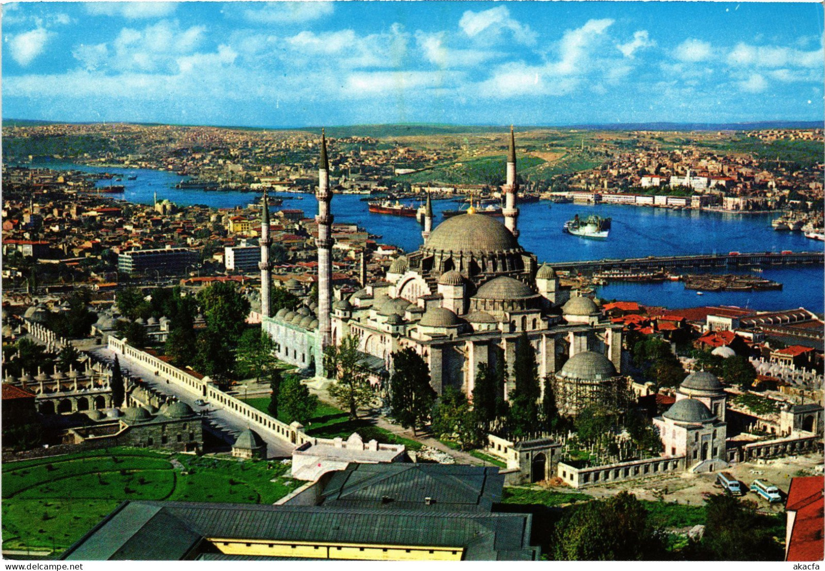 CPM AK Istanbul Mosque Of Soliman The Magnificent TURKEY (1403386) - Turquie