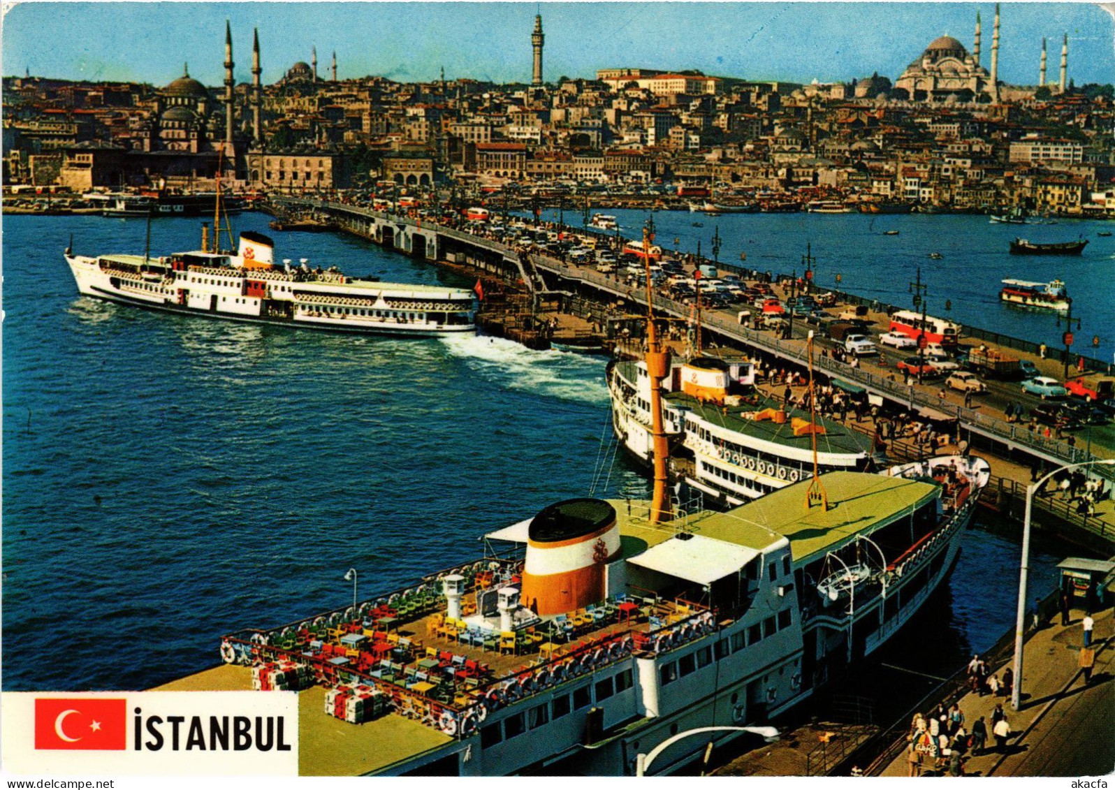 CPM AK Istanbul Galata Bridge TURKEY (1403379) - Turquie