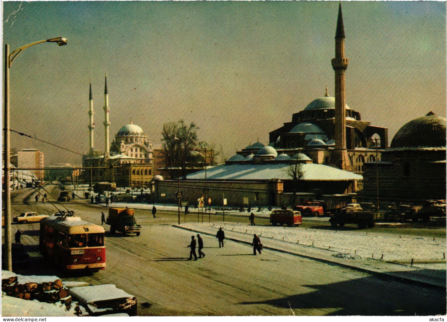 CPM AK Istanbul Tophane Square In Winter Time TURKEY (1403367) - Turquie