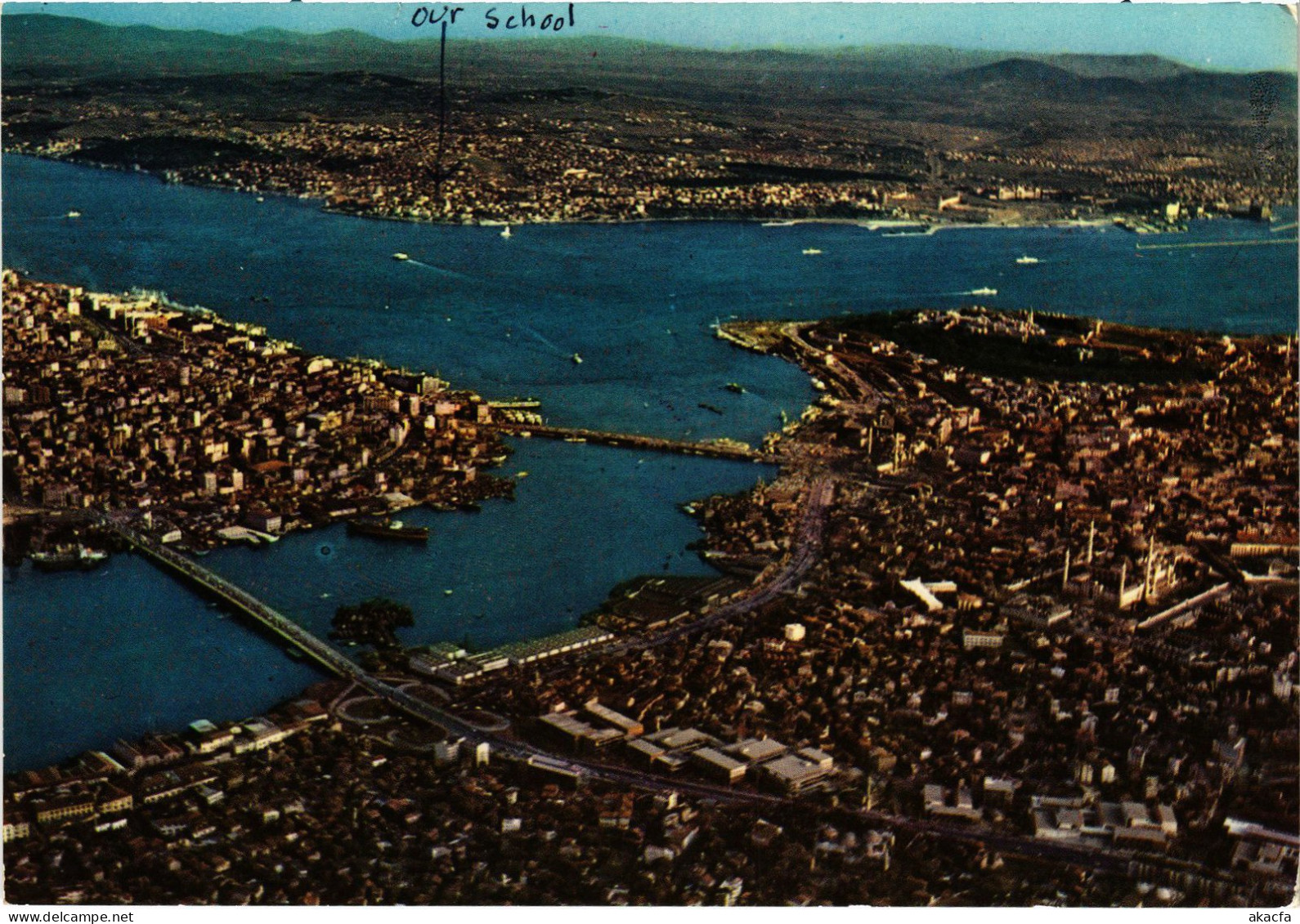 CPM AK Istanbul Golden Horn The Bridge And Bosphorus TURKEY (1403344) - Turquie