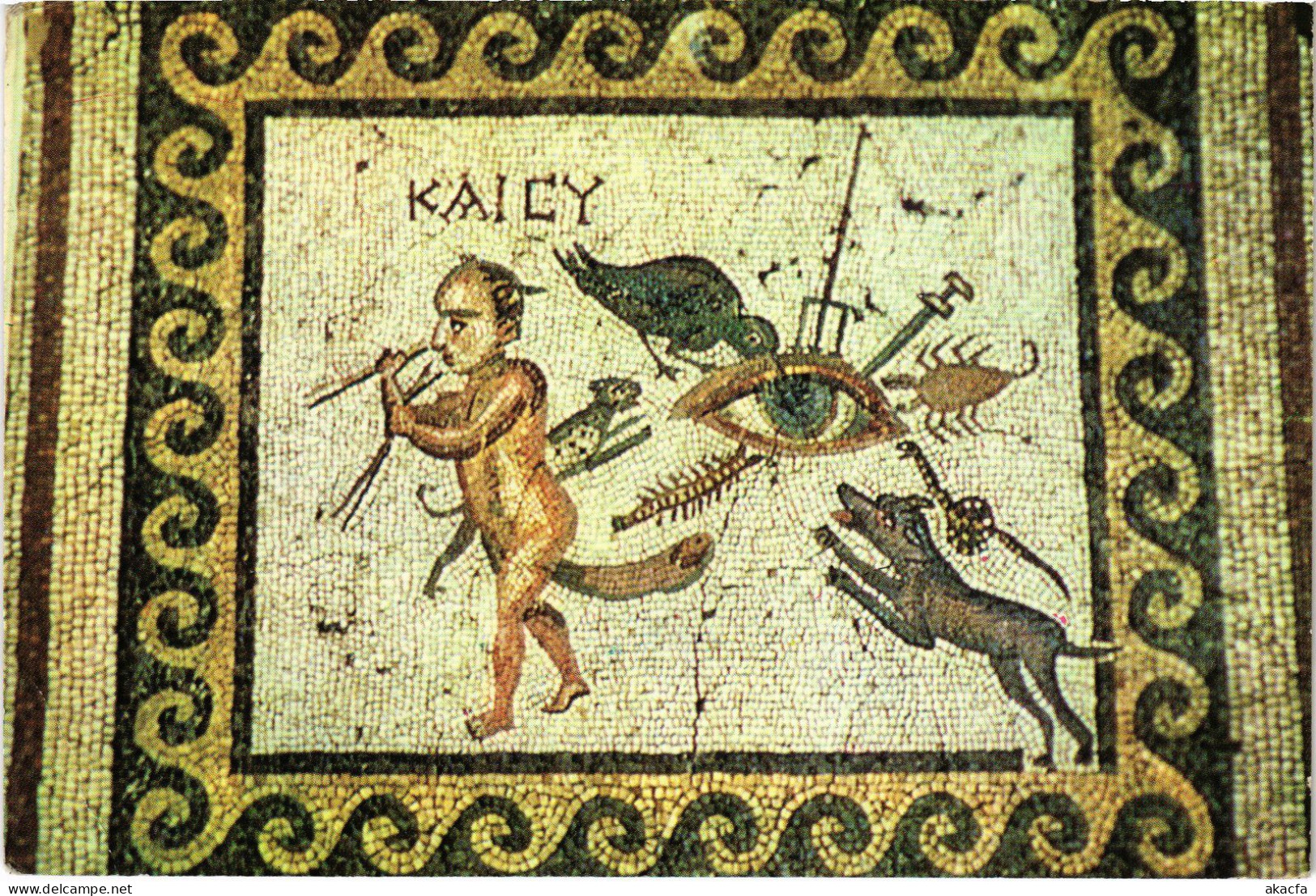 CPM AK Hatay Museum Mosaic, Evil Eye TURKEY (1403311) - Turquie