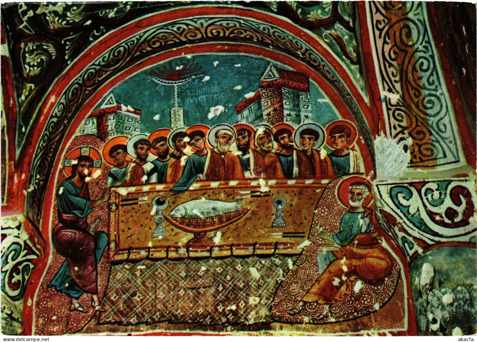CPM AK Byzantin Fresqoes From The Rock Churches TURKEY (1403308) - Turquie