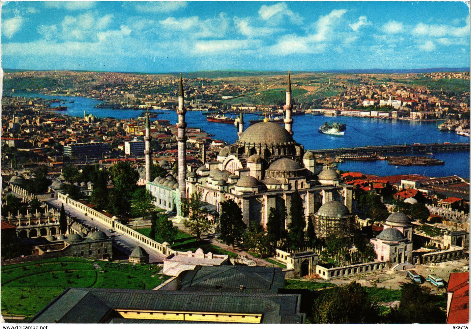 CPM AK Istanbul Mosque Of Soliman The Magnificent TURKEY (1403281) - Turquie