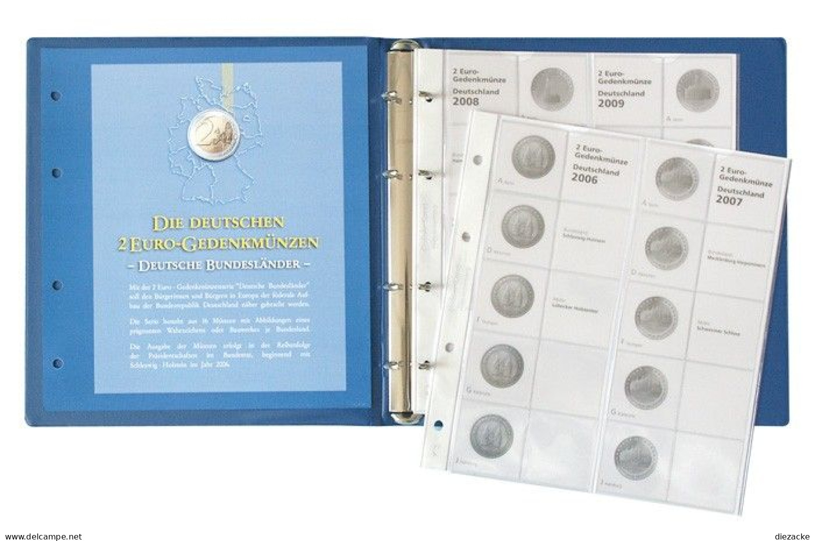 Lindner Vordruckalbum Karat Deutsche Bundesländer 1505 Neu - Supplies And Equipment