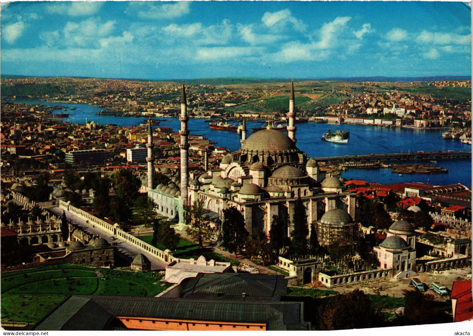 CPM AK Istanbul Mosque Of Soliman The Magnificent TURKEY (1403175) - Turquia