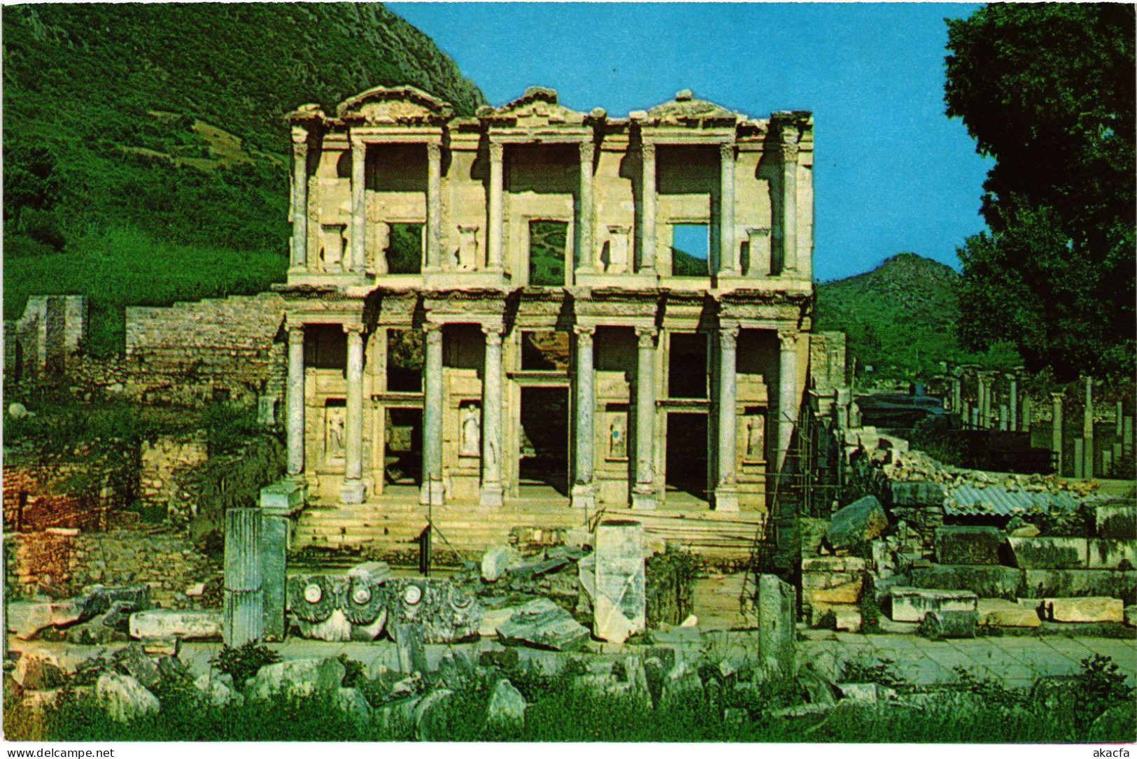 CPM AK Library Of Celsus 2. Cent A.D. TURKEY (1403158) - Turquia