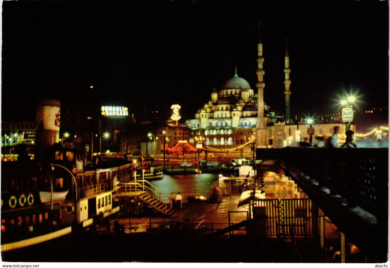 CPM AK Istanbul New Mosque By Night TURKEY (1403145) - Turchia