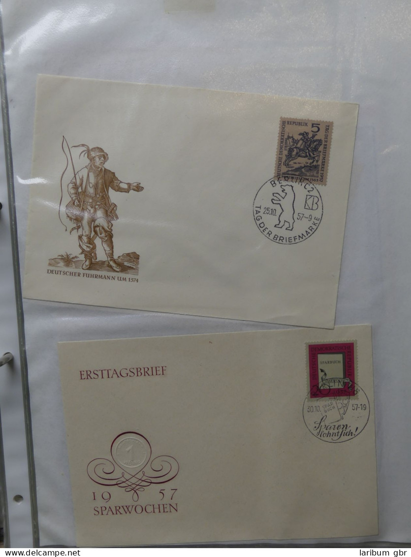 Deutschland Allgemein Briefe, FDCs und mehr im Leitz Binder #LY857