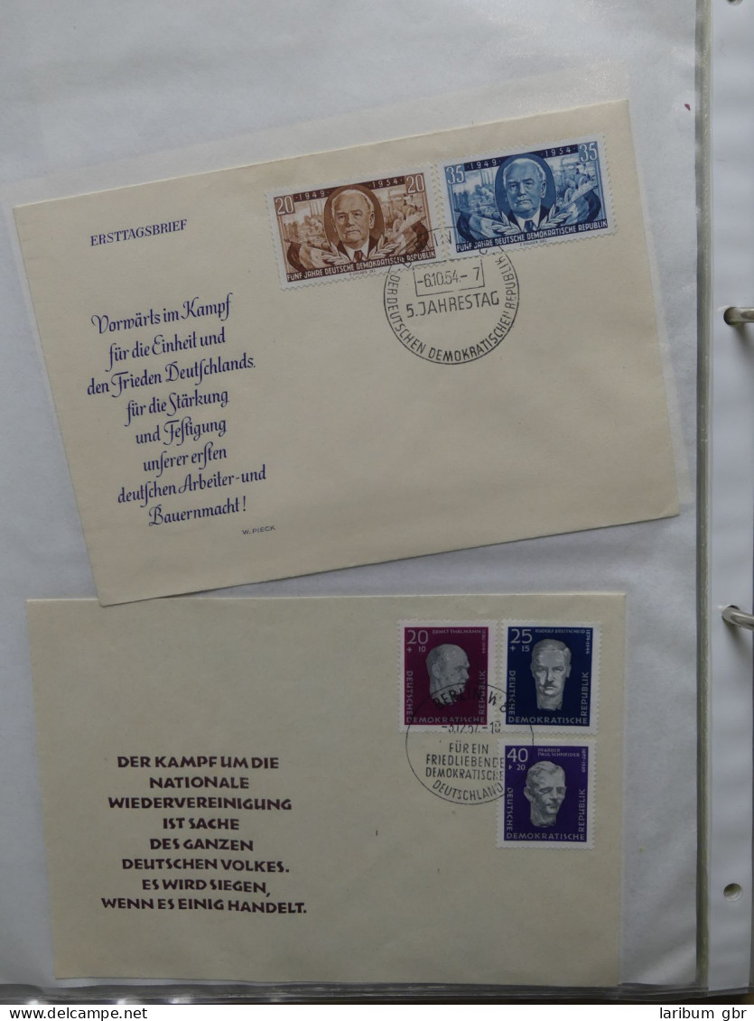 Deutschland Allgemein Briefe, FDCs und mehr im Leitz Binder #LY857