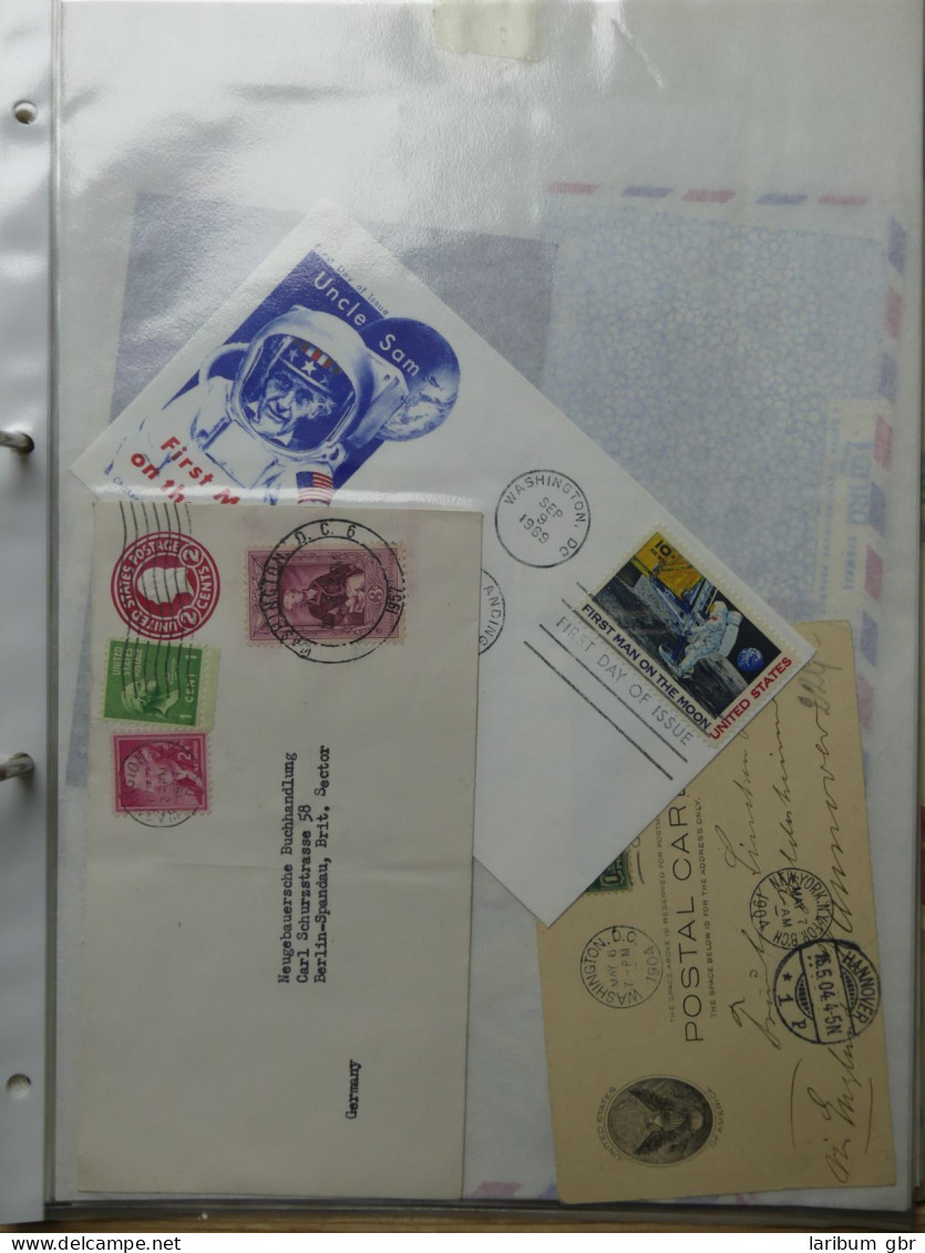 Deutschland Allgemein Briefe, FDCs und mehr im Leitz Binder #LY857