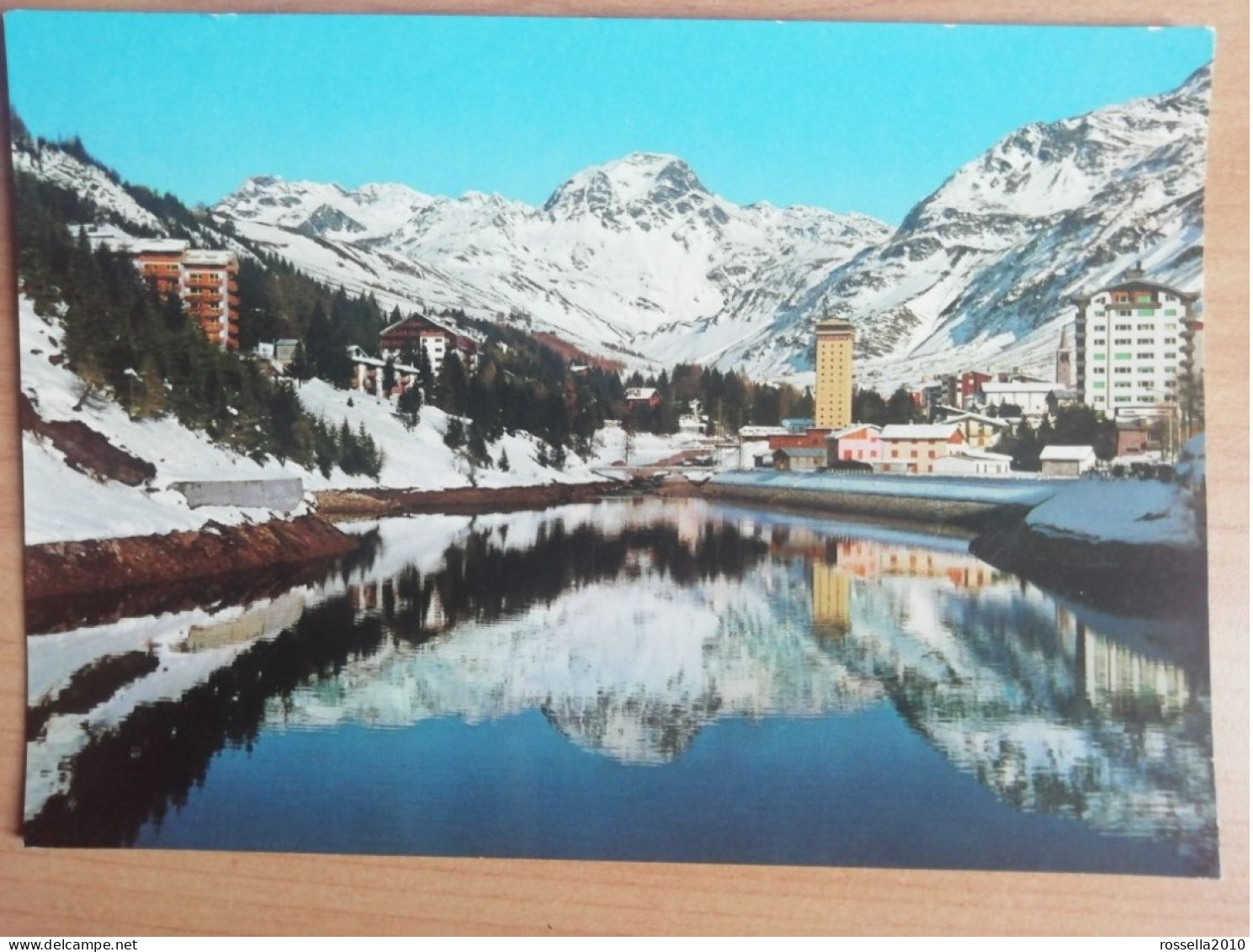 CARTOLINA ITALIA 1965 SONDRIO MADESIMO LAGO ARTIFICALE Italy Postcard ITALIEN Ansichtskarten - Sondrio