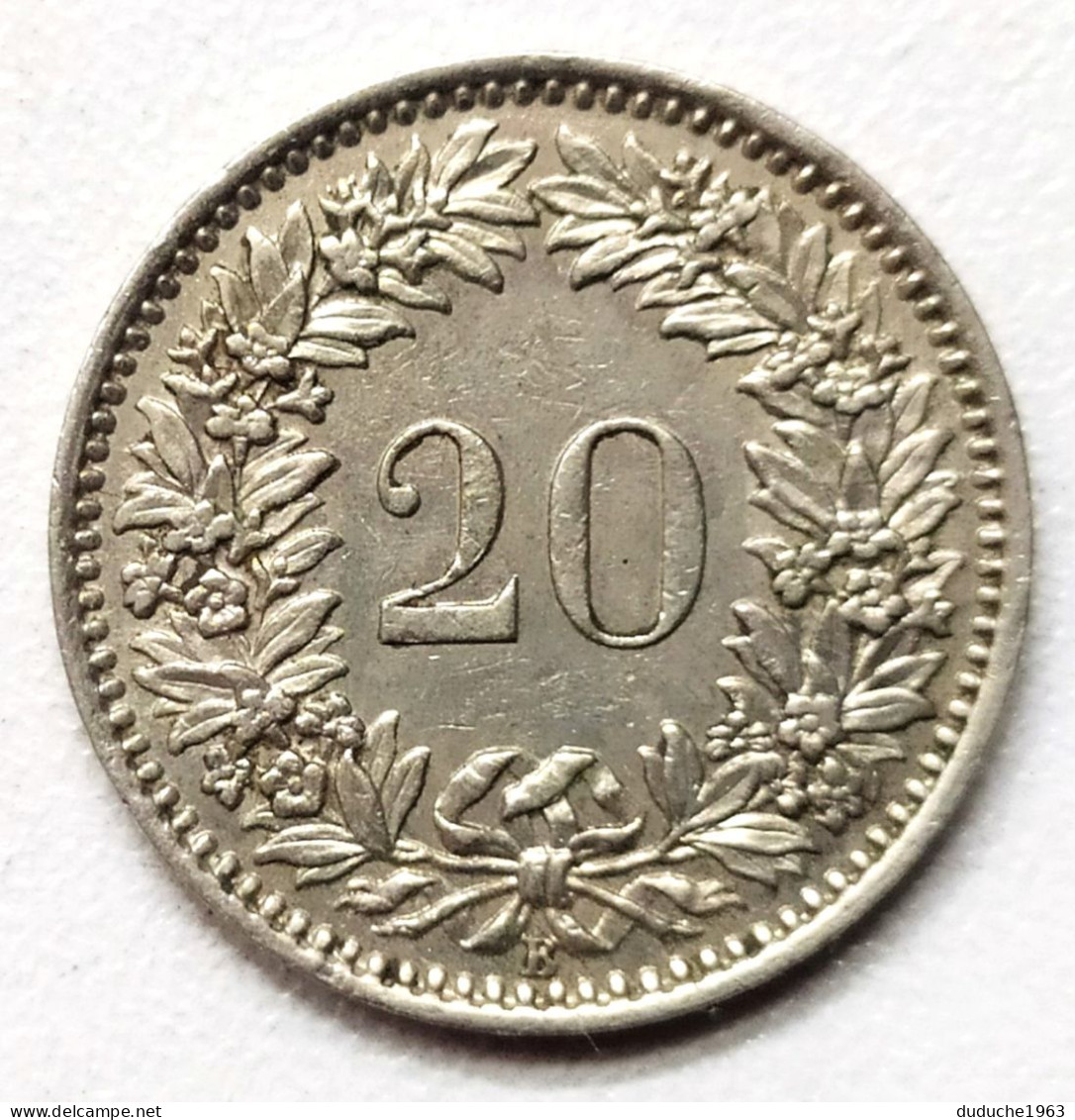 Suisse - 20 Rappen 1956 - Altri & Non Classificati