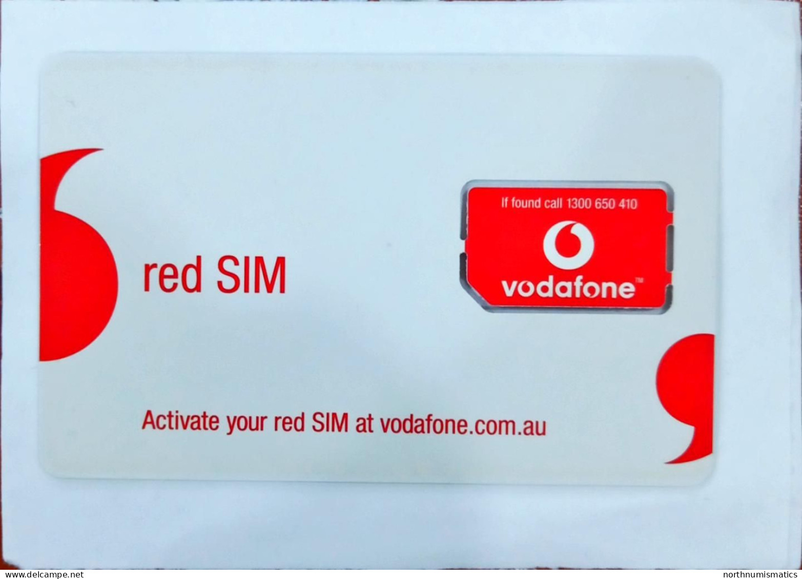 Vodafone Gsm  Original Chip Sim Card - Lots - Collections