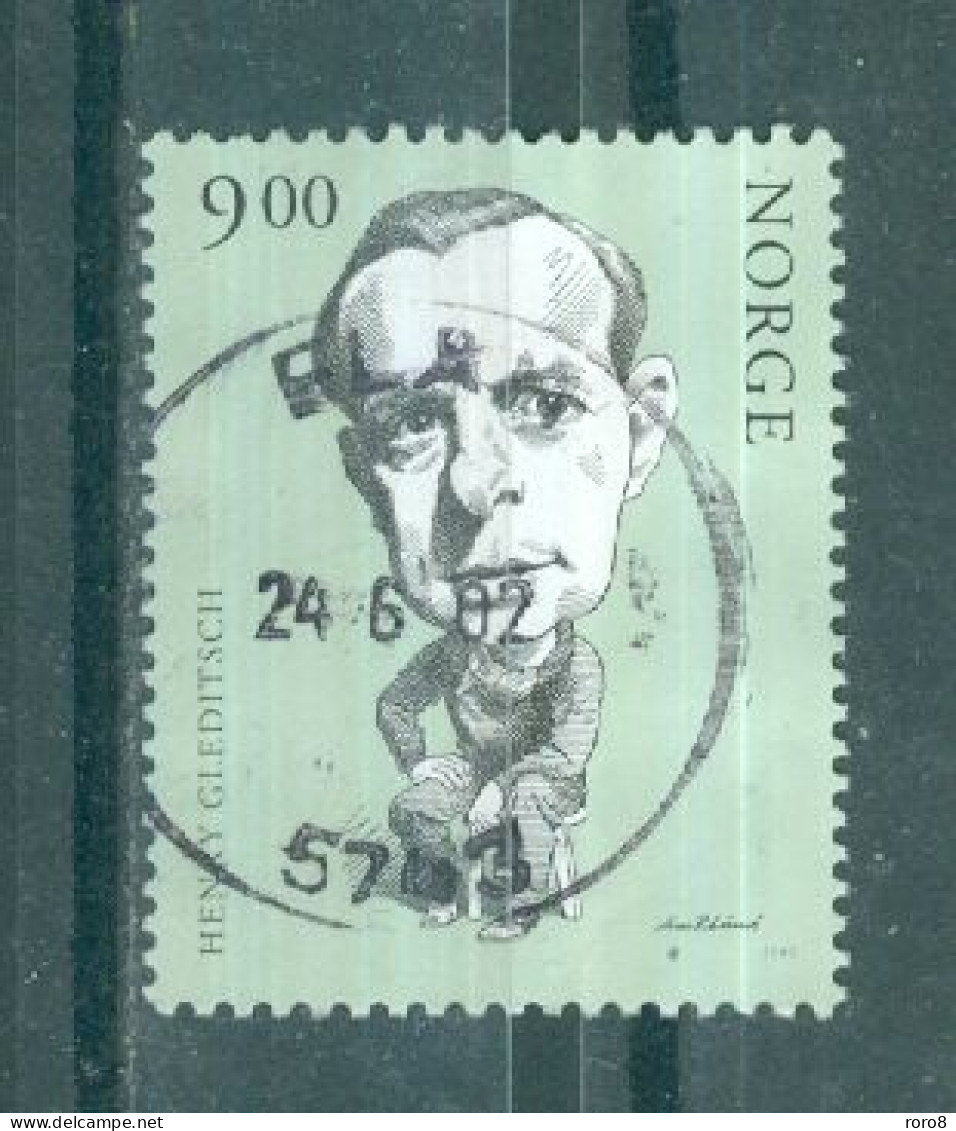 NORVEGE- N°1367 Oblitéré - Caricatures D'acteurs  (III). - Used Stamps