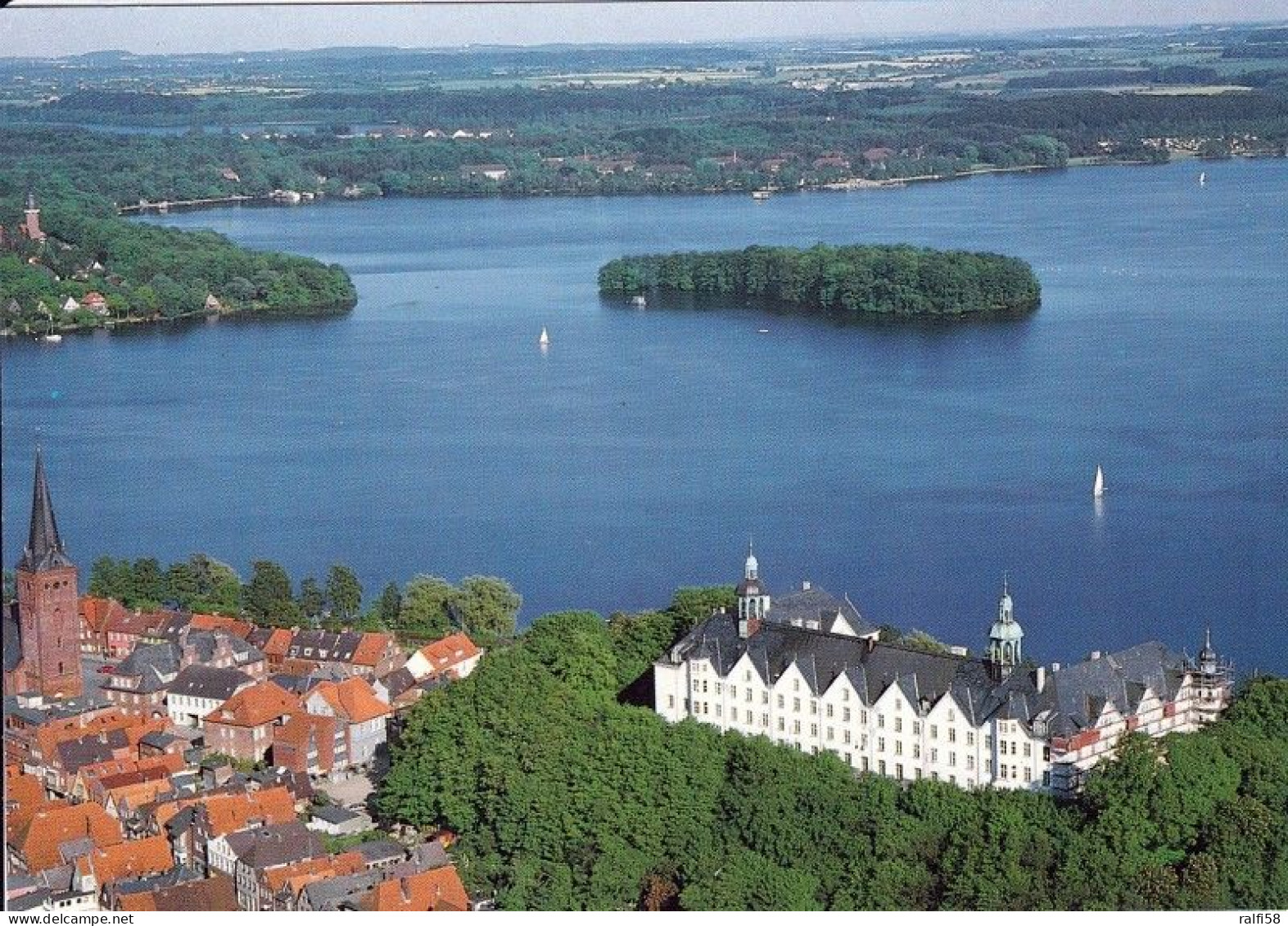 1 AK Germany / Schleswig-Holstein * Die Stadt Plön, Der Plöner See Und Das Plöner Schloß - Erbaut Im 17. Jh. * - Ploen