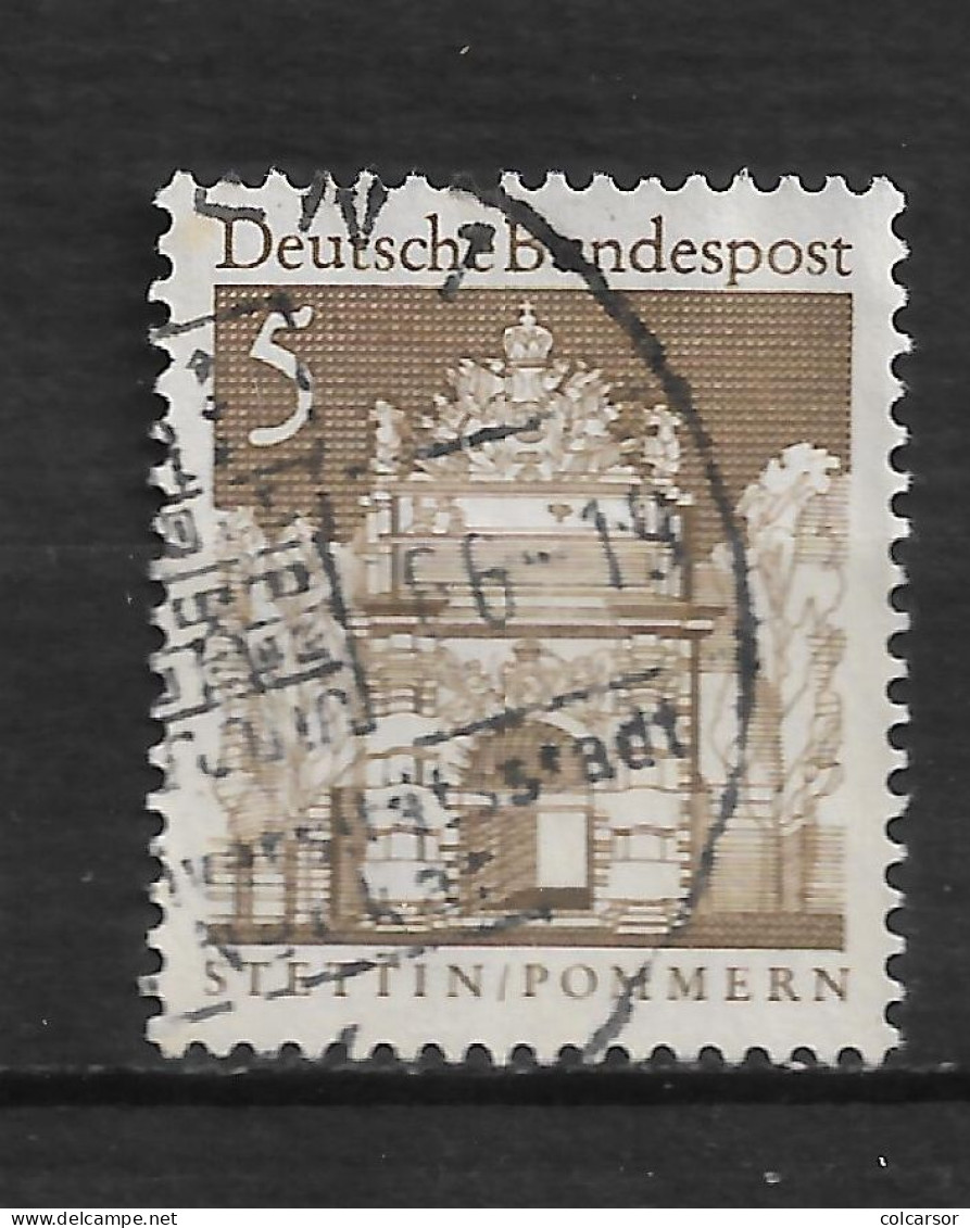 ALLEMAGNE   FÈDÉRALE N° 357 "  STETTIN " - Oblitérés