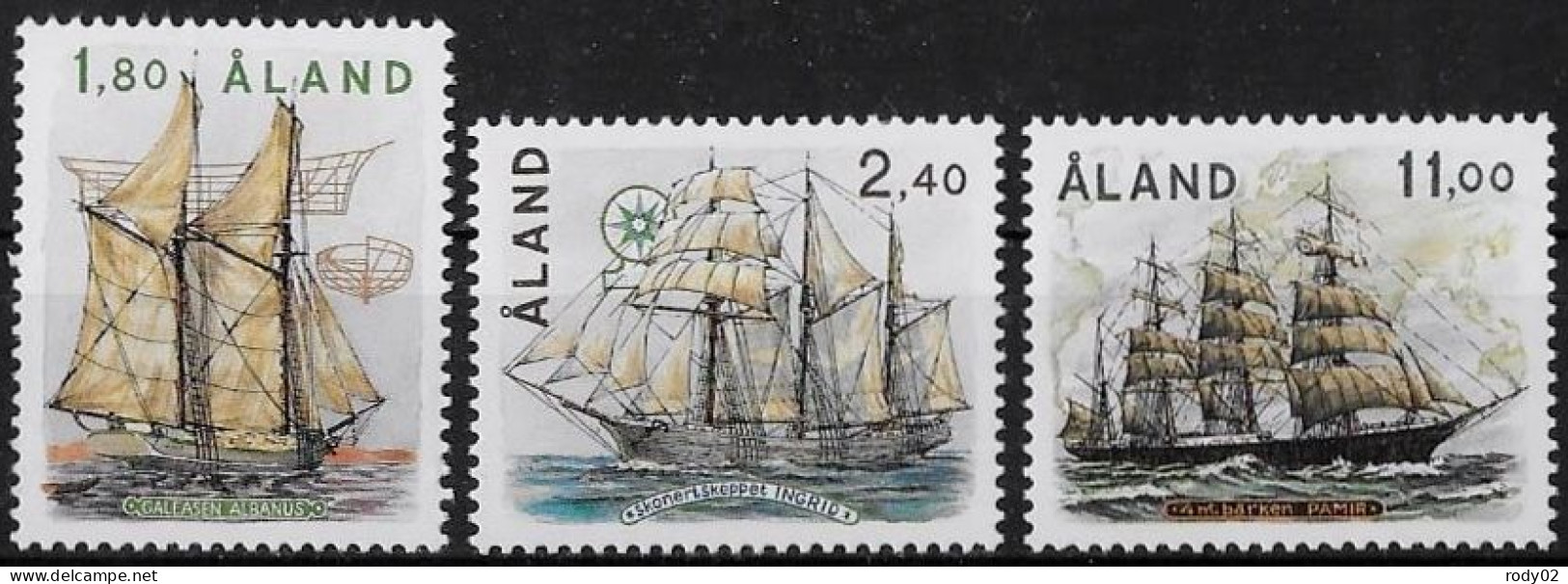 ALAND - VOILIERS - N° 28 A 30 - NEUF** MNH - Barcos