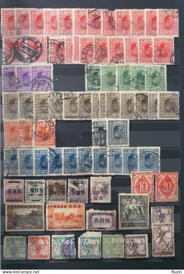 Yugoslavia / Croatia Stamps Collection - Colecciones (sin álbumes)