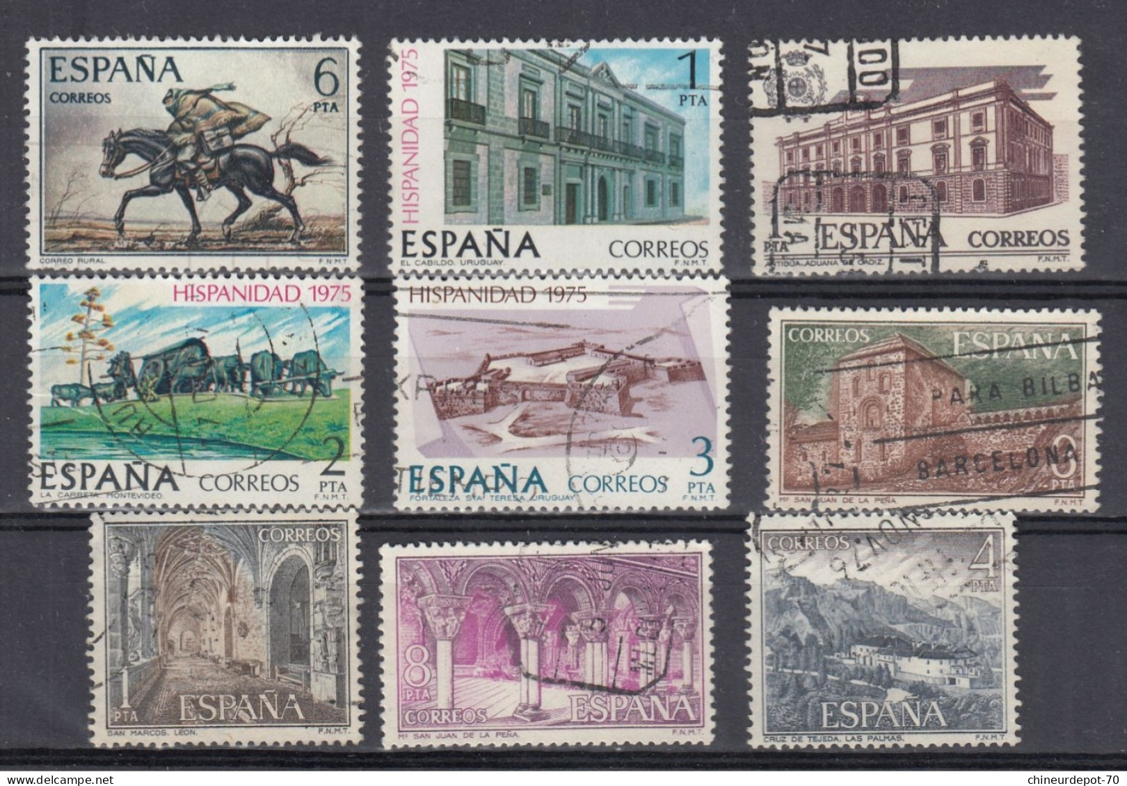 TIMBRES ESPANA ESPAGNE SPAIN NON Classés - Andere & Zonder Classificatie