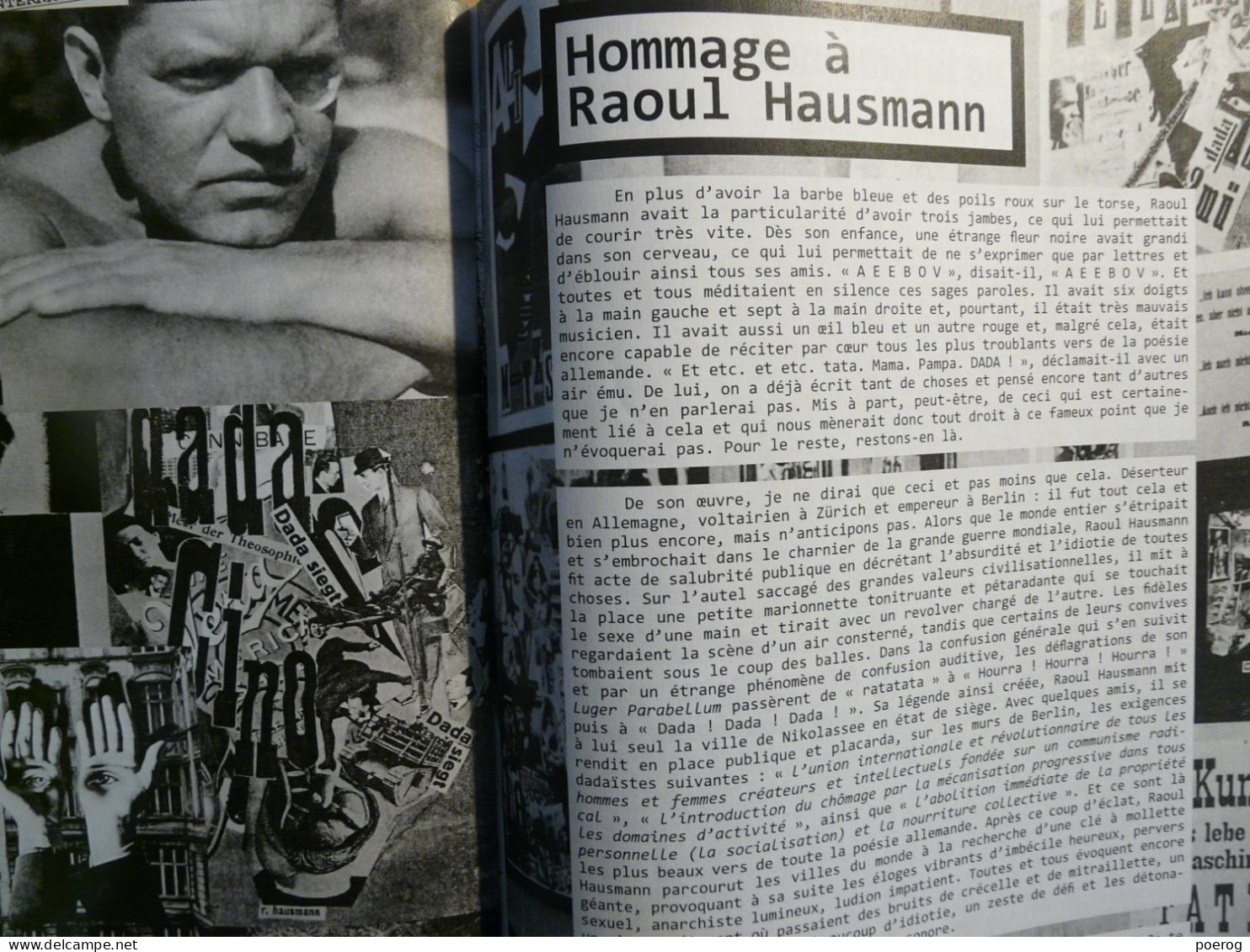 INTERNATIONALE UTOPISTE - AUTOMNE 2013 - FEMINISME - LYON LA DUCHERE - RAOUL HAUSMANN - DADA - CUENCA - ANTIFA