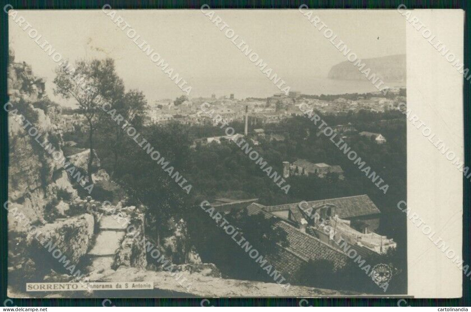 Napoli Sorrento NPG Foto Cartolina KV2609 - Napoli (Napels)