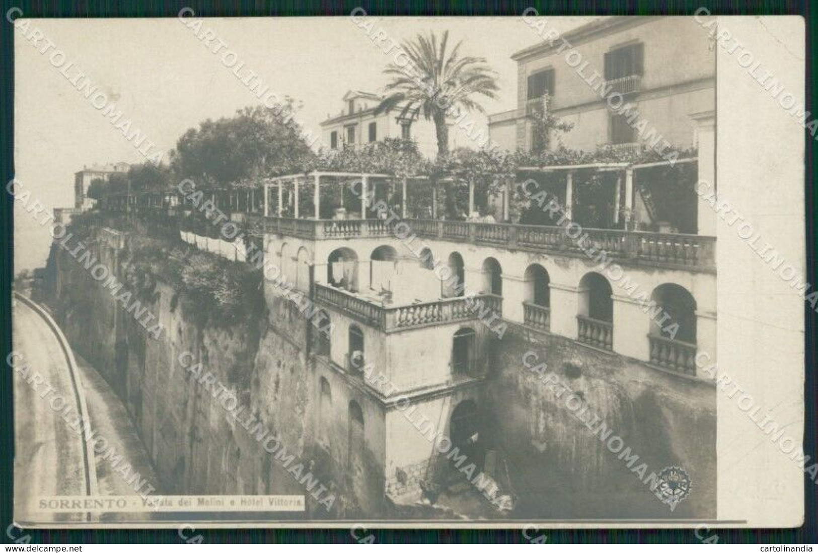 Napoli Sorrento PIEGHINA Foto Cartolina KV2610 - Napoli (Napels)