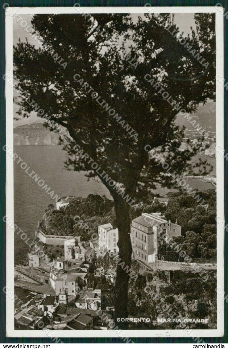 Napoli Sorrento Foto Cartolina KV2615 - Napoli (Napels)