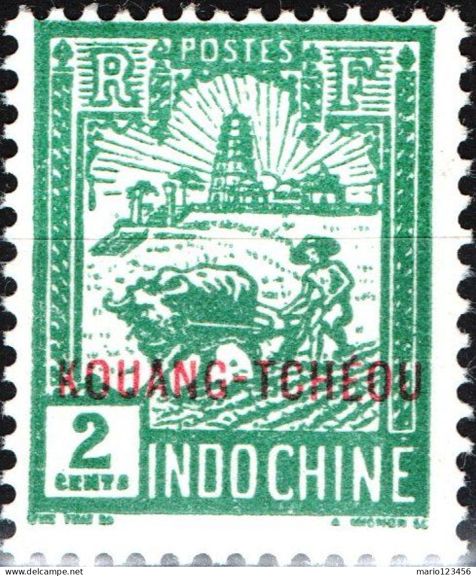 KOUANG-TCHEOU, MOTIVI LOCALI, 1927, NUOVI (MLH*) Sn:FR-KT 80, Yt:FR-KT 78 - Unused Stamps