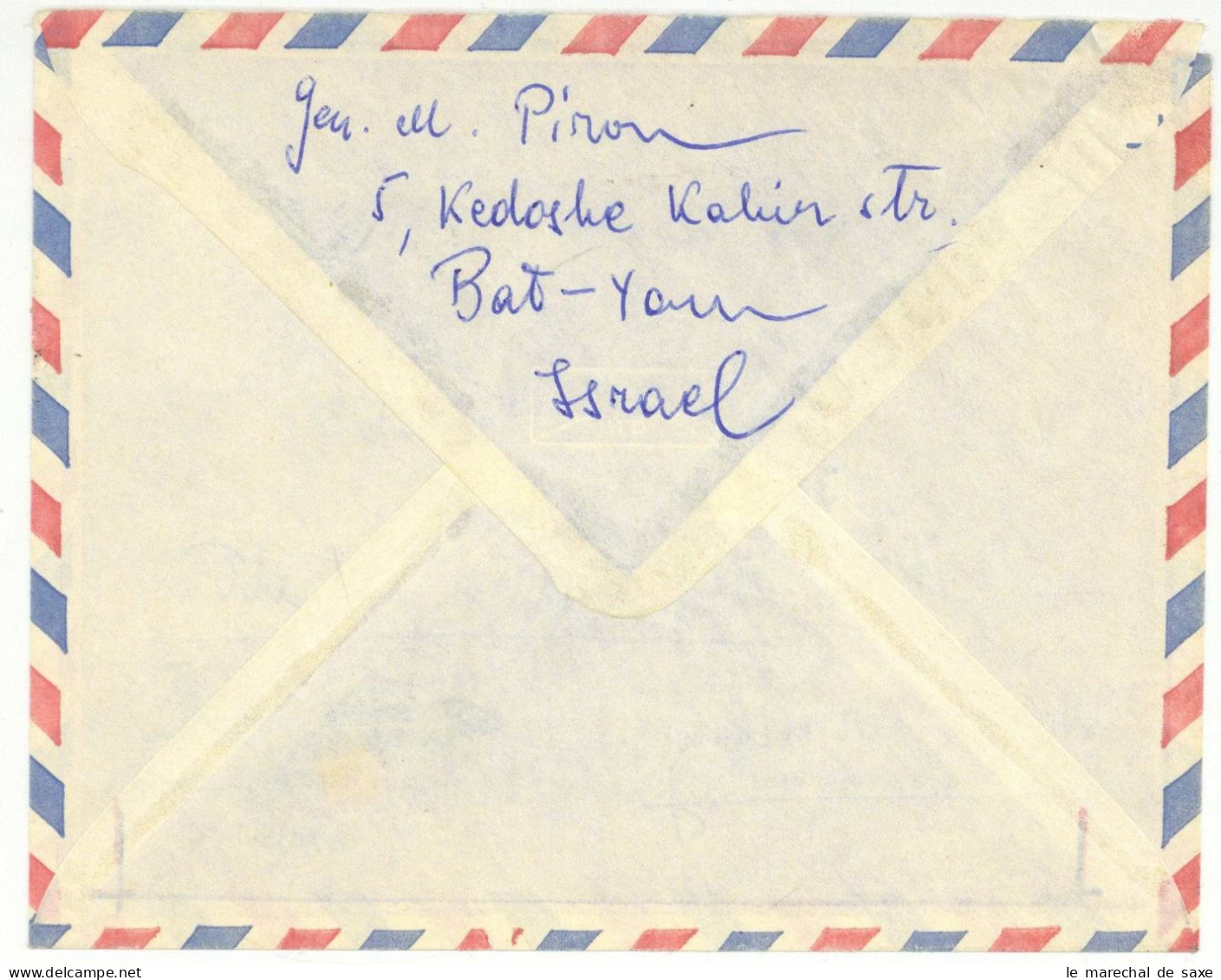 Israel Mordechai Piron (1921-2014) Oberrabbiner U. Militärrabiner Armee Autograph 1976 - Politisch Und Militärisch