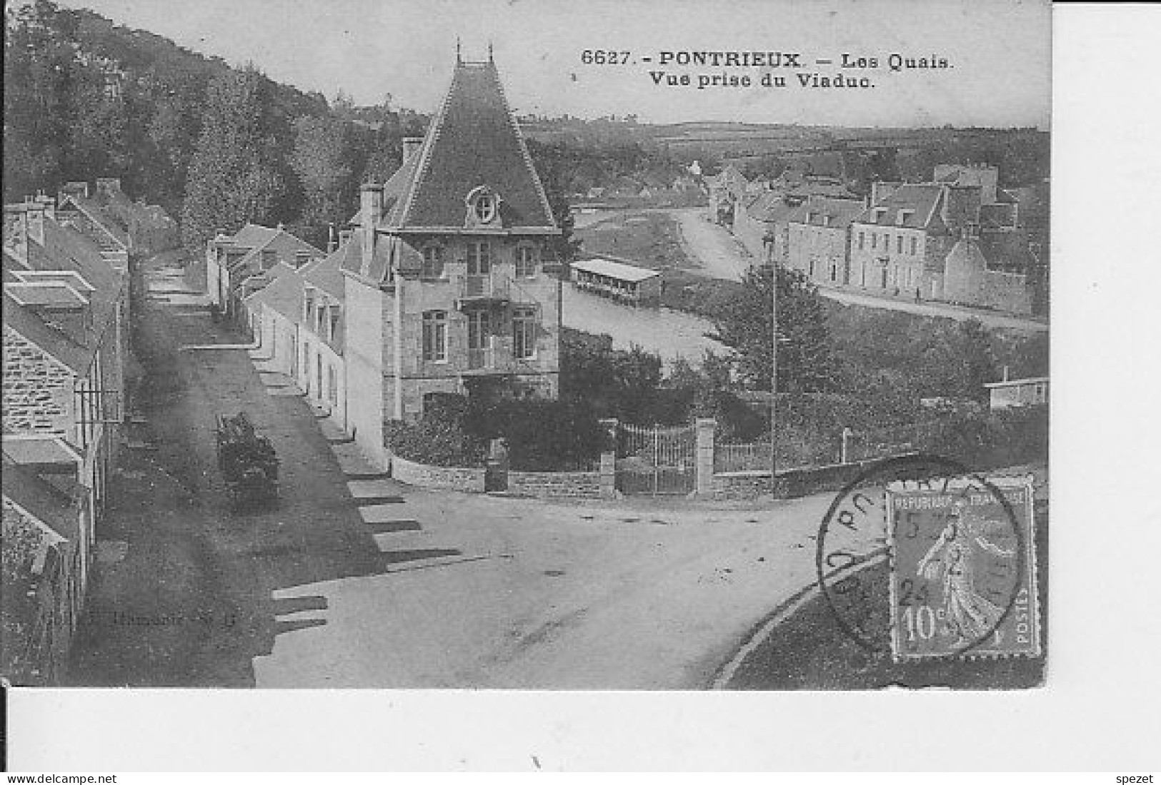 PONTRIEUX : Les Quais - Pontrieux