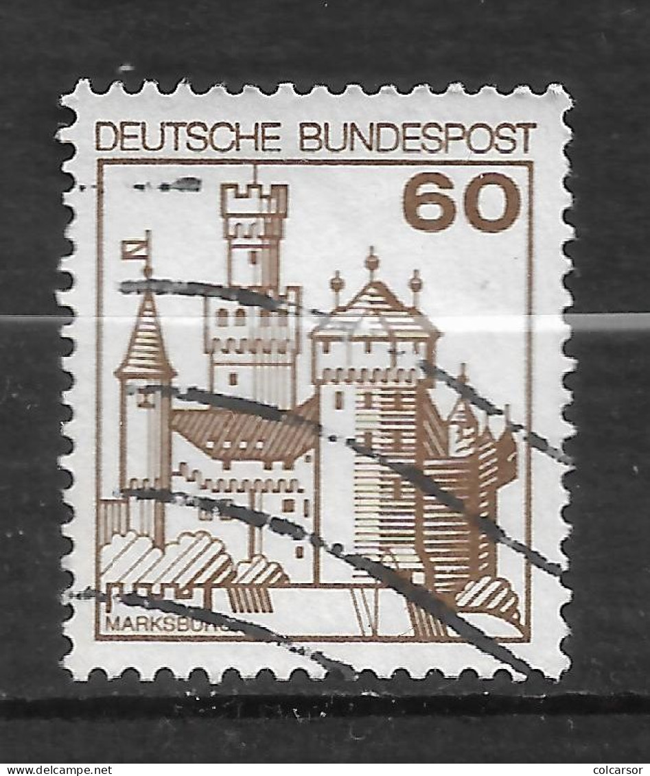 ALLEMAGNE   FÈDÉRALE N°   765 " MARKSBURG " - Usados