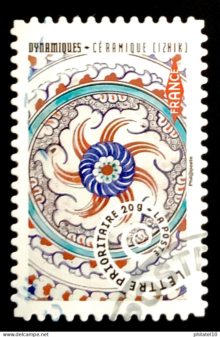 2014 FRANCE N 928 DYNAMIQUES CÉRAMIQUES IZNIK - OBLITERE - Used Stamps