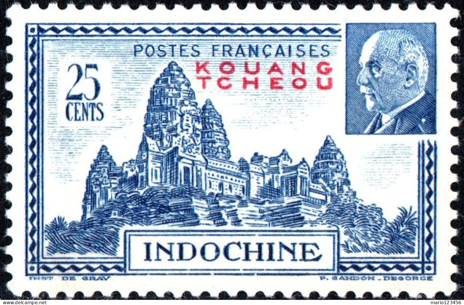 KOUANG-TCHEOU, MOTIVI LOCALI, 1941, NUOVI (MLH*) Scott:FR-KT 136, Yt:FR-KT 139 - Unused Stamps