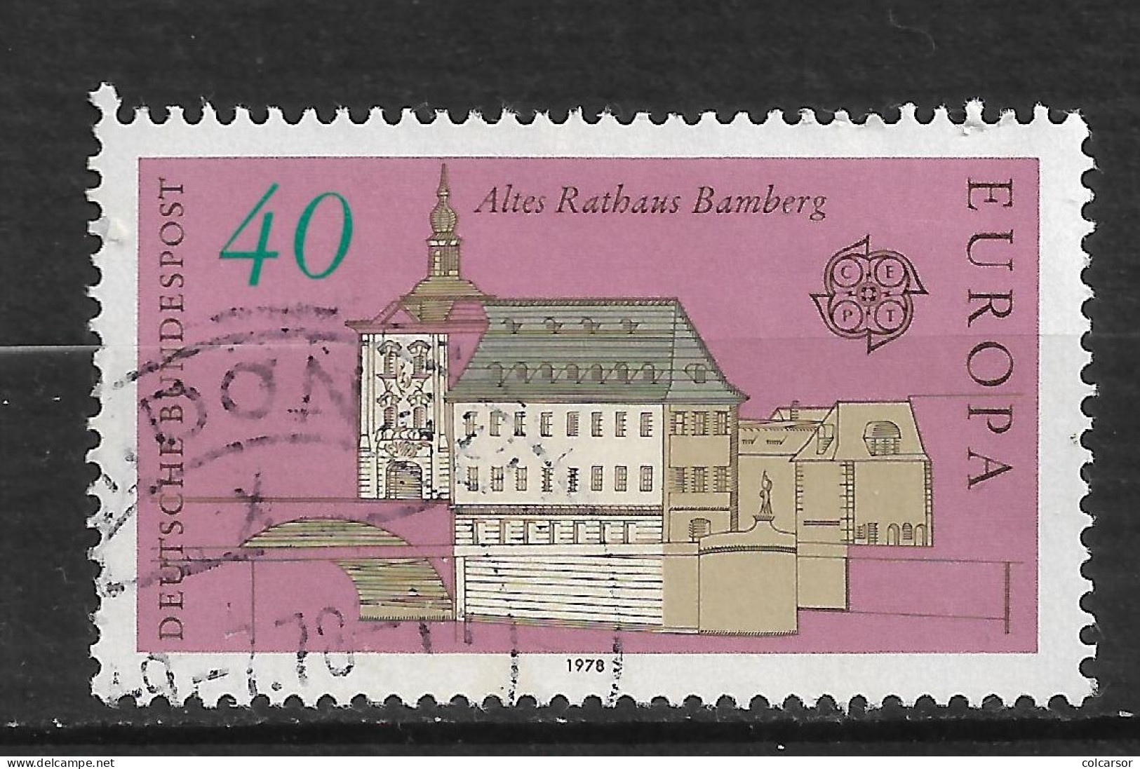 ALLEMAGNE   FÈDÉRALE N°   816 "   EUROPA " BAMBERG " - Used Stamps