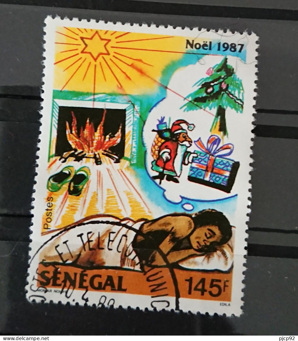 Sénégal - 1987 - YT 738 Noel - Oblitéré - Senegal (1960-...)