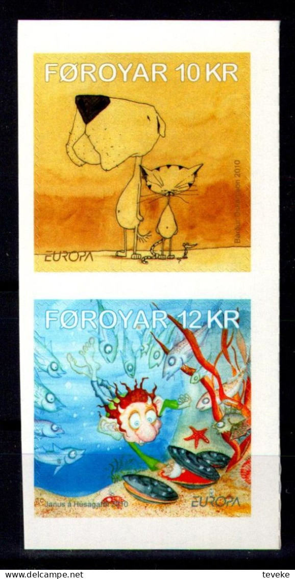 FAEROËR 2010 - MiNr. 700/701 - **/MNH - Europa/CEPT - Children's Books - Faroe Islands