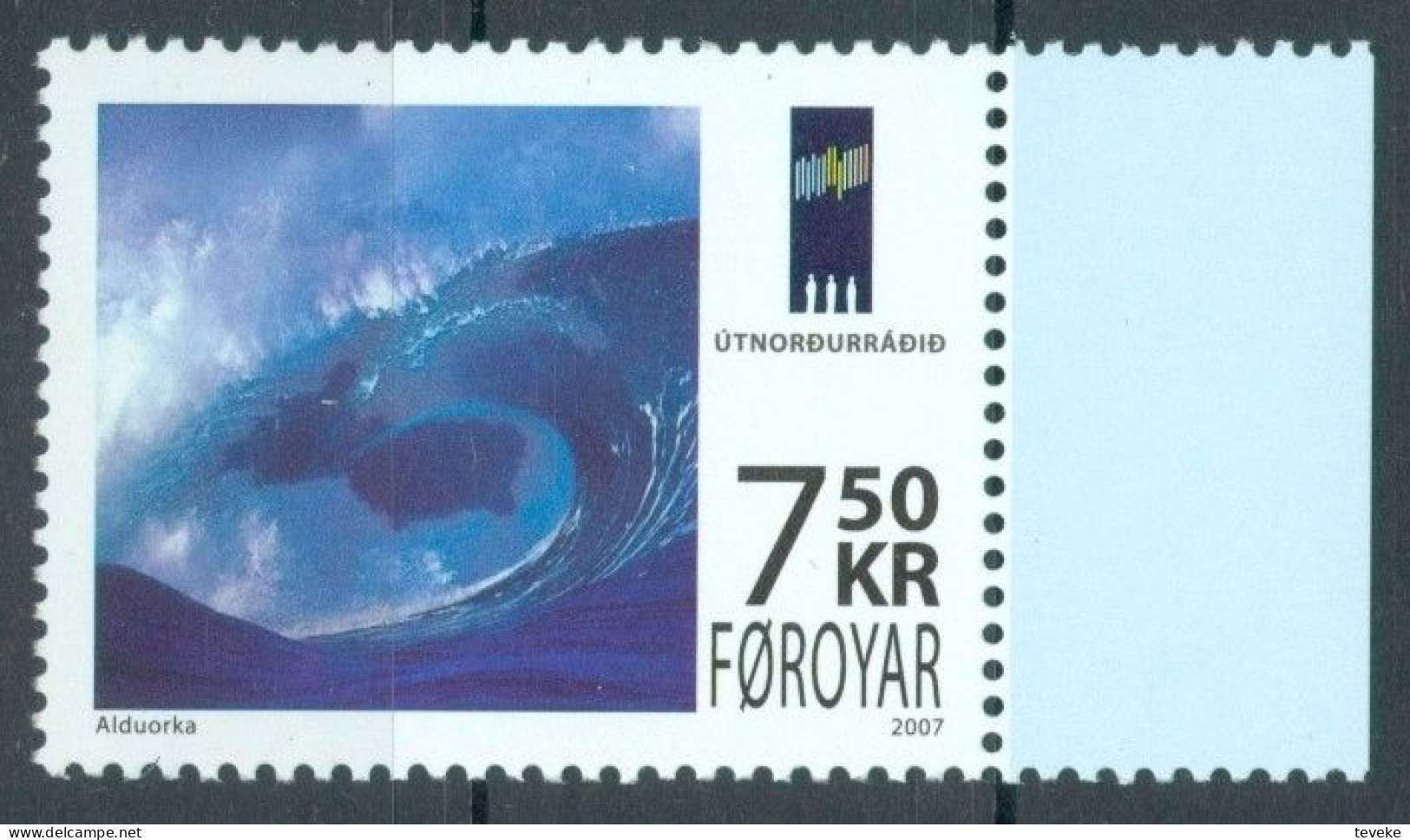 FAEROËR 2007 - MiNr. 598 - **/MNH - Renewable Energy - Faroe Islands