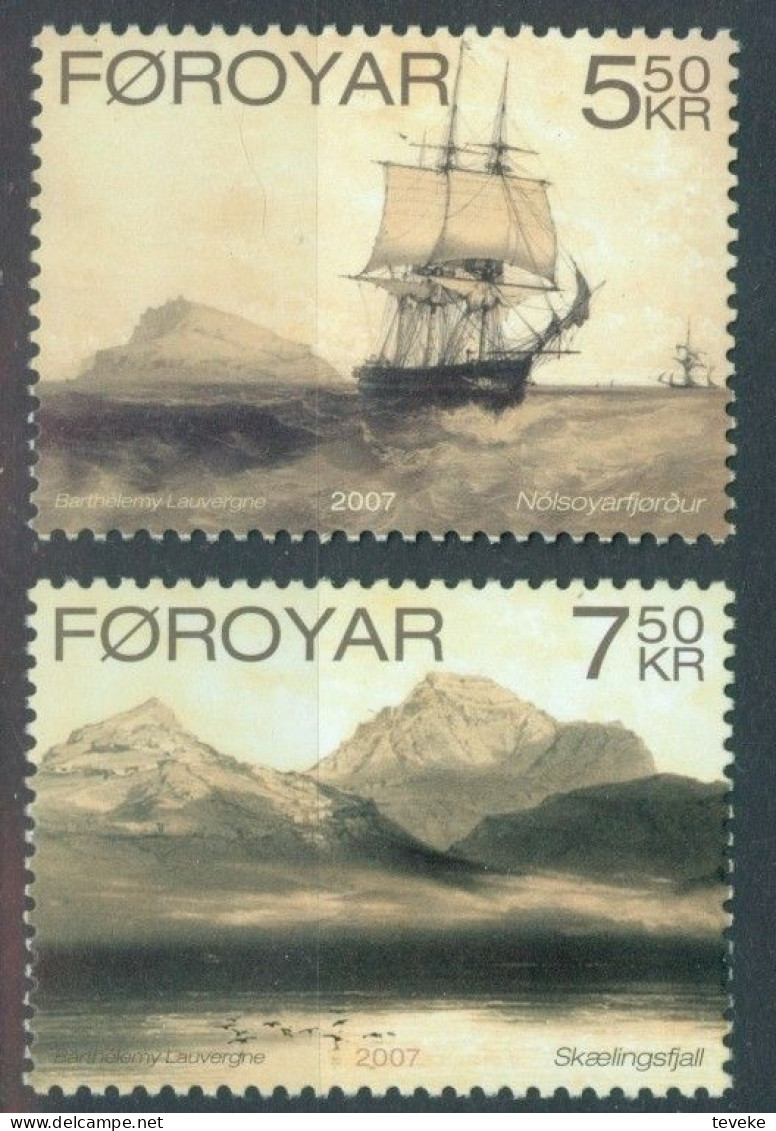 FAEROËR 2007 - MiNr. 596/597 - **/MNH - Art - Old Lithographs - Islas Faeroes