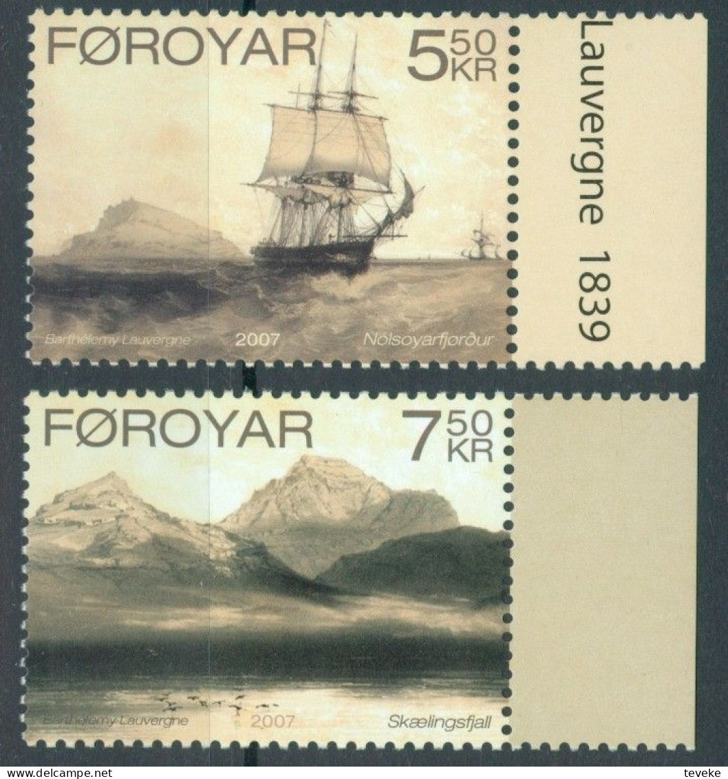 FAEROËR 2007 - MiNr. 596/597 - **/MNH - Art - Old Lithographs - Islas Faeroes