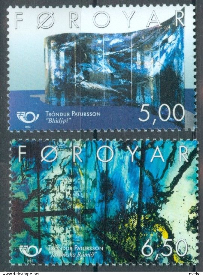 FAEROËR 2002 - MiNr. 421/422 - **/MNH - NORDEN - 20th Century Art - Isole Faroer