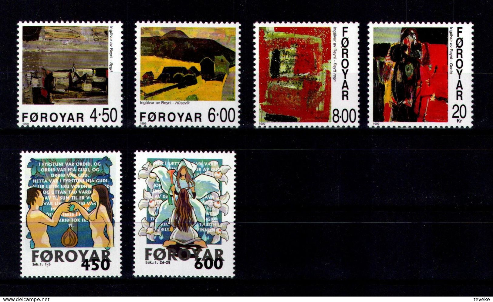 FAEROËR 1999 - MiNr. 348/367 - **/MNH - YEARSET - Faeroër