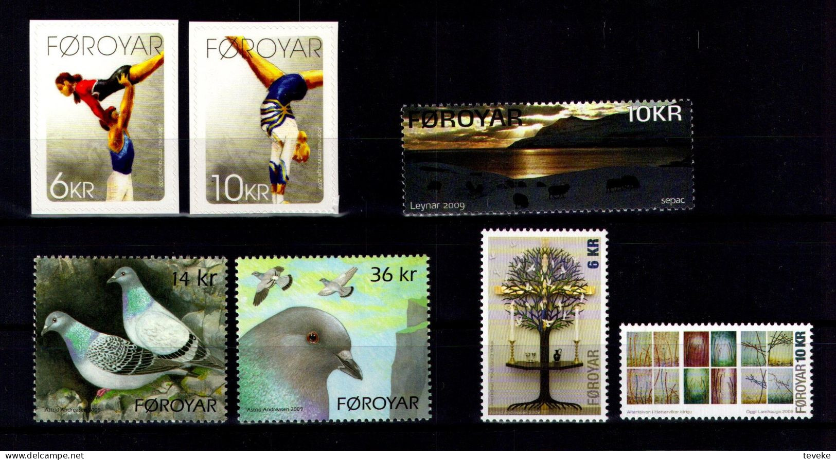 FAEROËR 2009 - MiNr. 659/686A + BL 24/25 - **/MNH - YEARSET - Isole Faroer