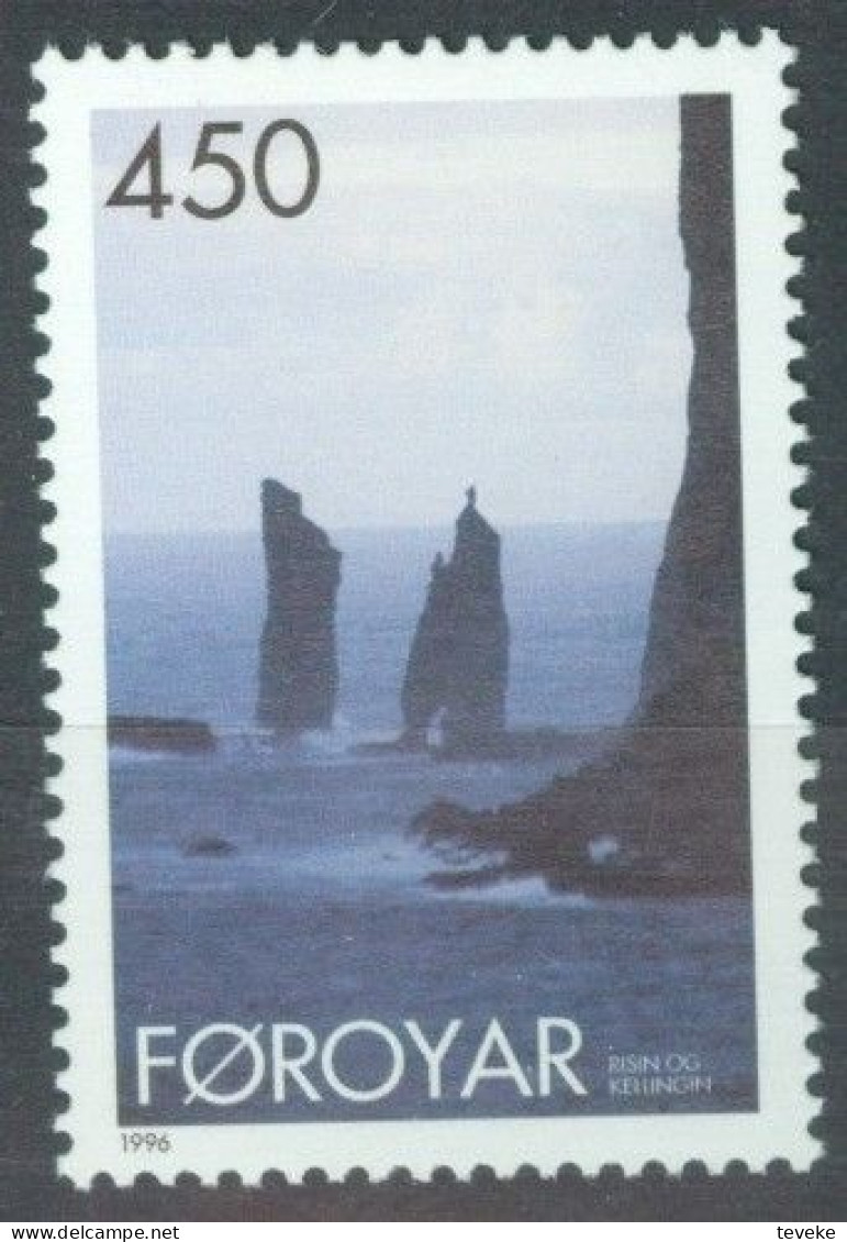 FAEROËR 1996 - MiNr. 291 - **/MNH - Tourism/Landscapes - Faeroër