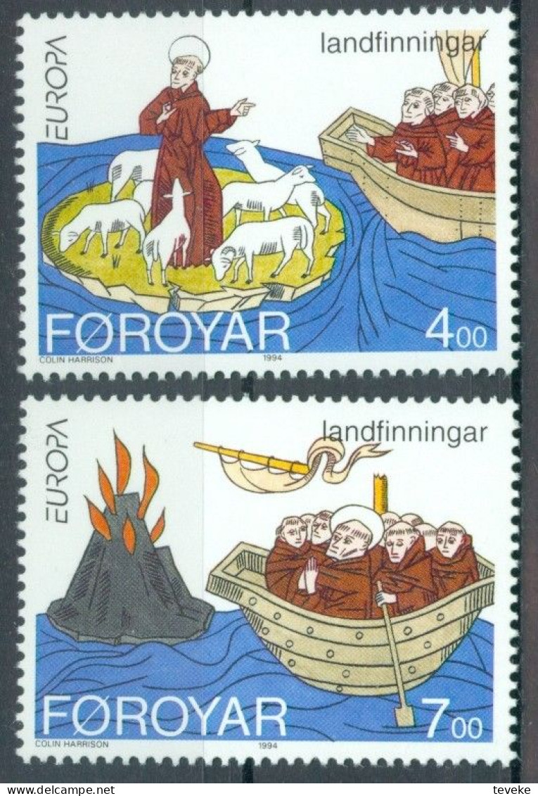 FAEROËR 1994 - MiNr. 260I/261I - **/MNH - Europa/CEPT - Discoveries/Inventions - Faeroër