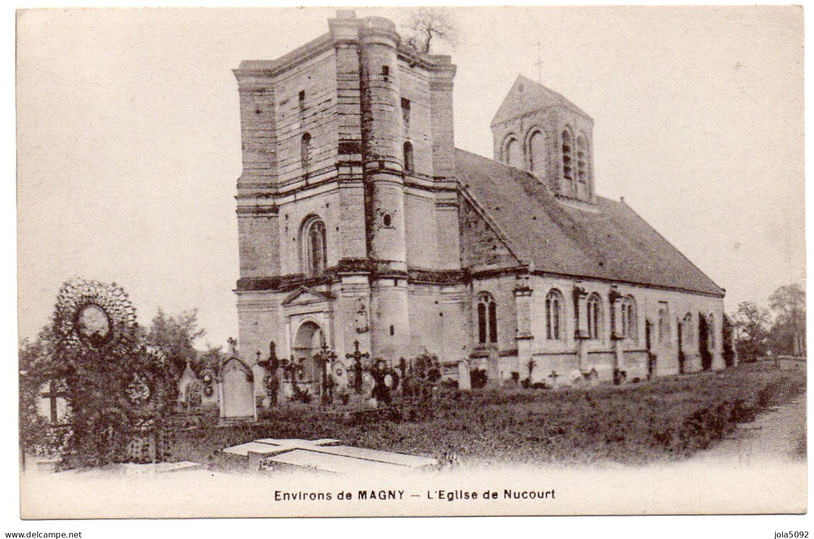 95 / Environs De MAGNY-en-VEXIN - Eglise De Nucourt - Magny En Vexin