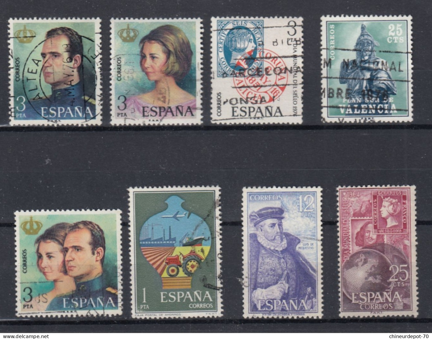 TIMBRES ESPANA ESPAGNE SPAIN NON Classés - Other & Unclassified