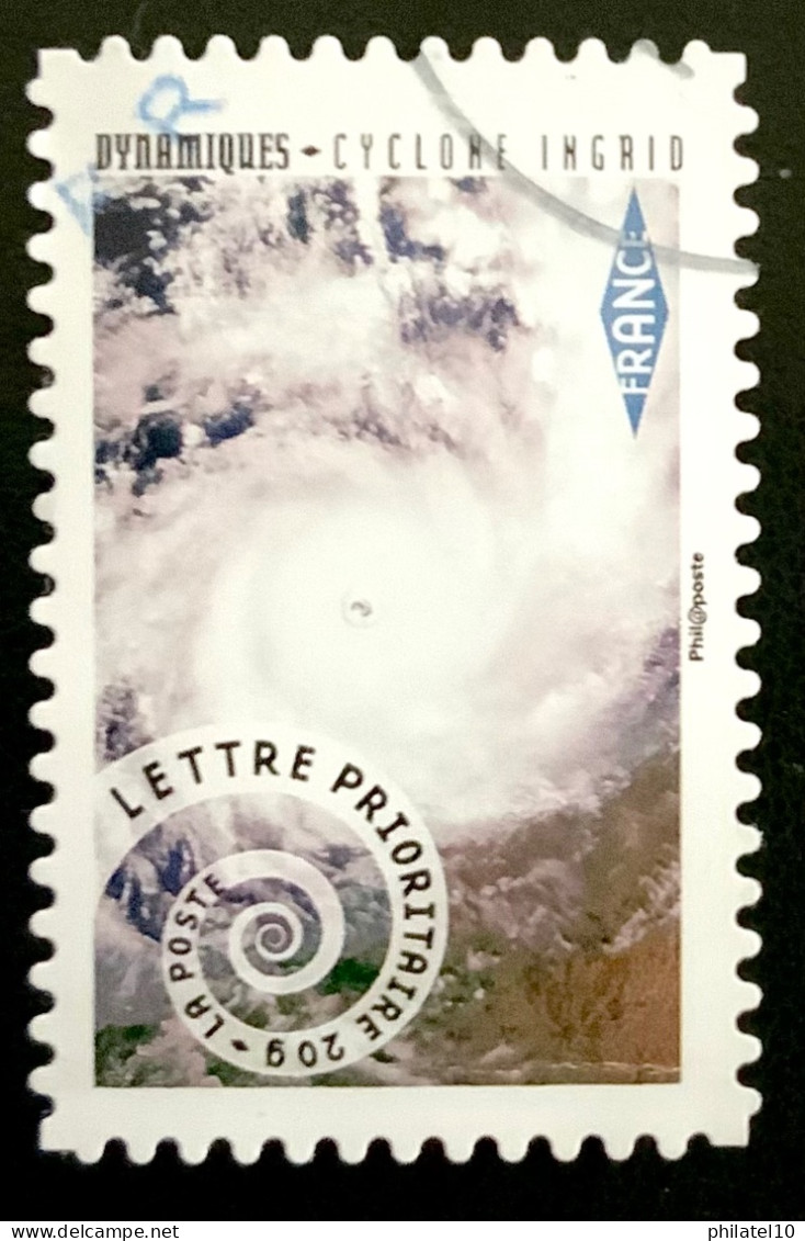 2014 FRANCE N 934 DYNAMIQUES CYCLONE INGRID - OBLITERE - Used Stamps